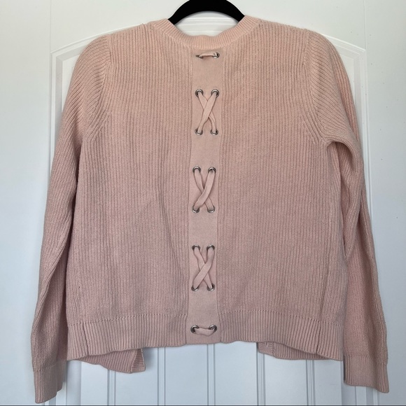 CAbi Eliza Pink Cardigan Sweater Medium NWOT - Picture 2 of 3